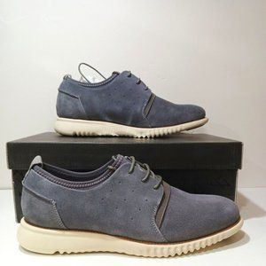 Vance Co. Ludlow Men Sneaker Leather Suede Grey Padded Footbed New in Box US 8.5